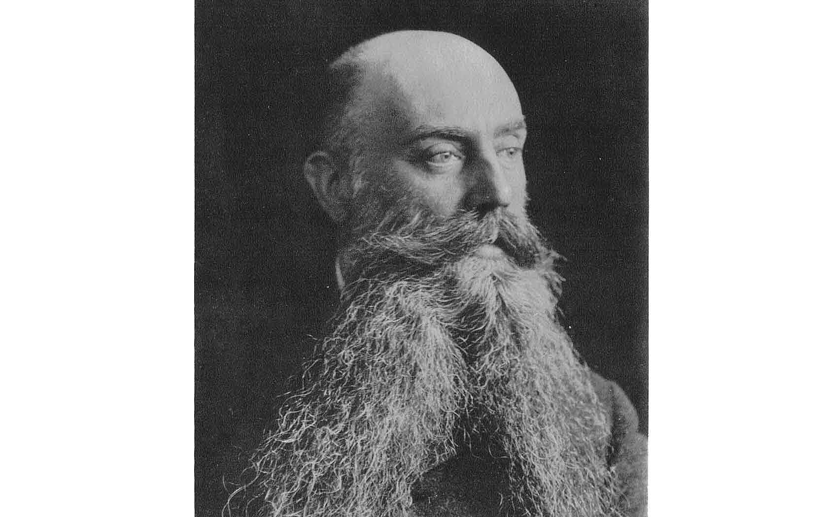 Drawing of Maximilian Dennstedt, a scientist from the early 19th century