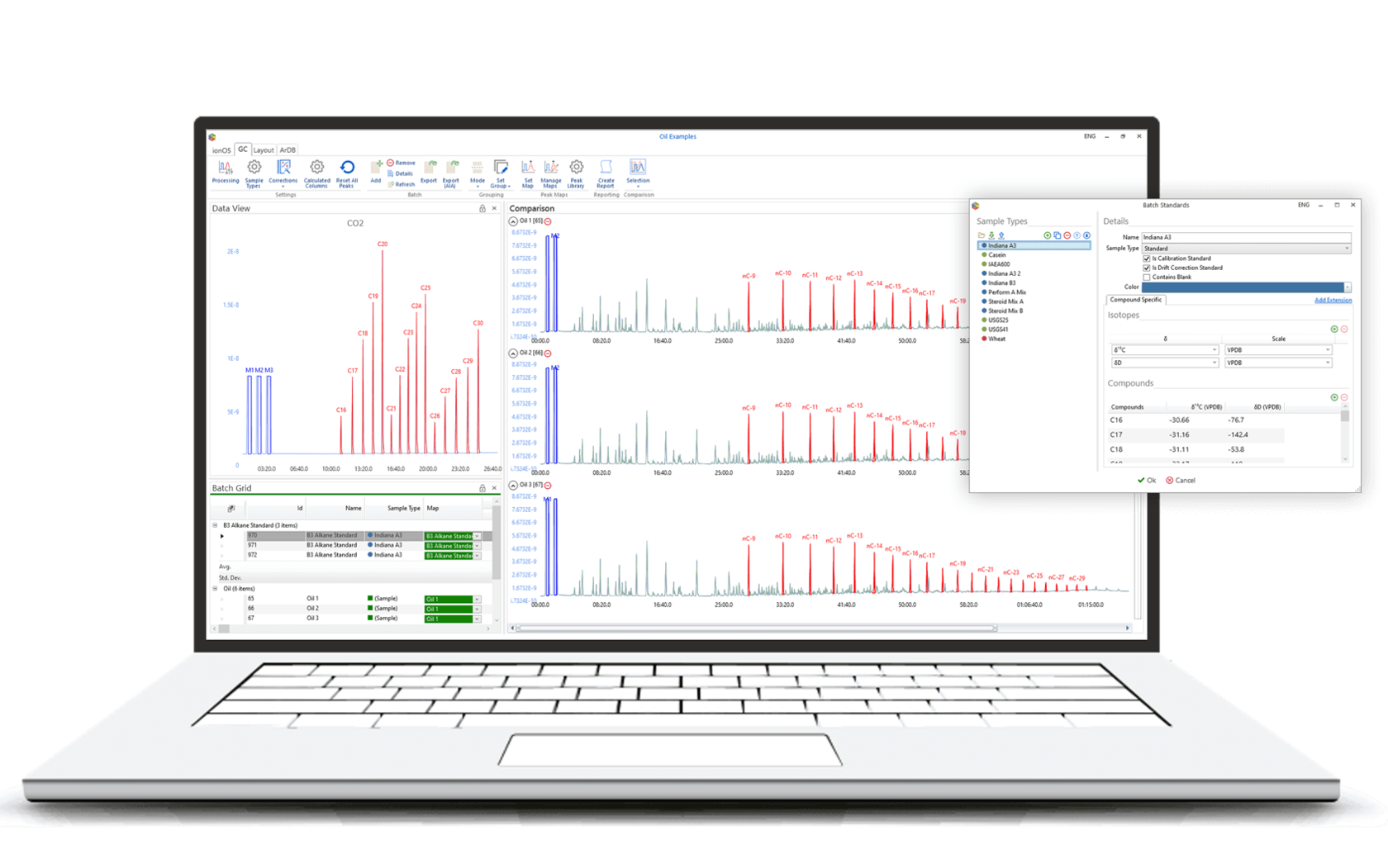 ionOS Library of isotopic standards