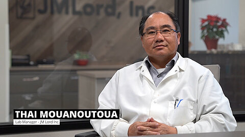 Thai Mouanoutoua, Lab Manager at JM Lord Inc.