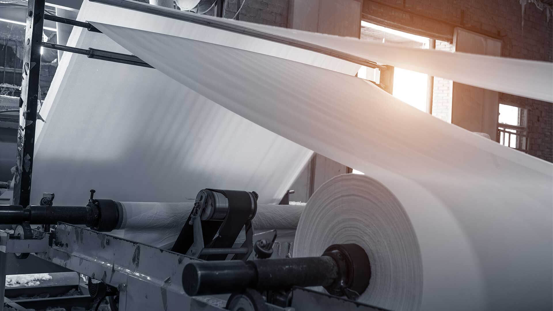 Paper production line