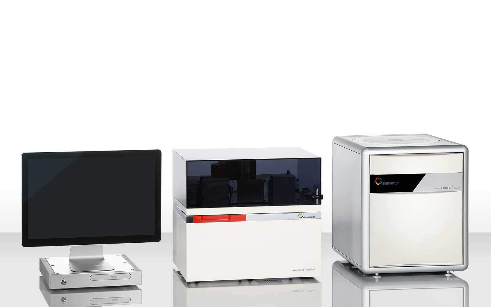 Elemental analyzer vario ISOTOPE select as part of the EcovisION IRMS system
