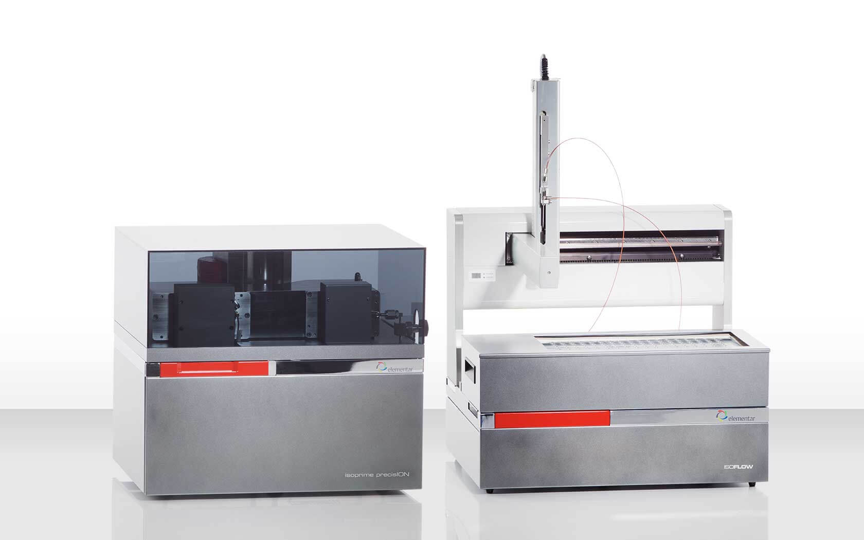 iso FLOW headspace analyzer coupled to an isoprime precisION IRMS system